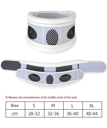 Buy Neck Support Fixator - Breathable Cervical Posture Correction & Traction Device (Size S) - International Shipping Available - Buy Online on GoSupps.com