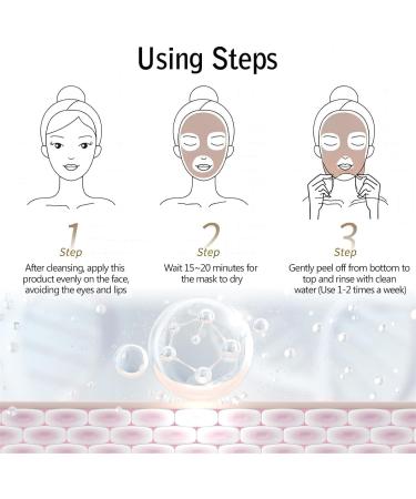  oihgerg Huasurv gold mask gold foil rejuvenating gold peeling mask retinol snake venom gold mask for all skin types 3pcs - Buy Online on GoSupps.com