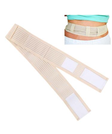 Peritoneal Dialysis Conduit Belt Adjustable Breathable Abdominal Back Support G Tube Belt Peg Suppiler Catheter Holder Gastrostomy Covers Pads Drainage Abdominal Dialysis Belt (L)