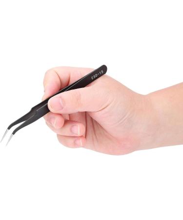 False Eyelash Tweezers Meet Demand Multiple Choices Stainless Tweezers Not Easily Deformed for Home Manicure Store Beauty Salon Salon Shop(elbow) - Buy Online on GoSupps.com