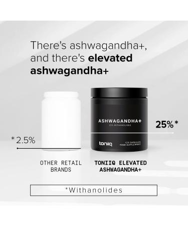 Ultra High Strength 52,000mg Ashwagandha Capsules - 25% Withanolides - Wild Harvested in India - 120 Count - Highly Concentrated and Bioavailable - Buy Online on GoSupps.com
