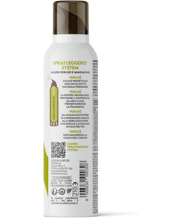  SPRAYLEGGERO SPRAYLEGGERO Extra Virgin Olive Oil Flavored with Black Truffle 100ml Spray - Buy Online on GoSupps.com