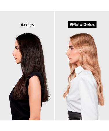 L'Or al Serie Expert Metal Detox Mask 500ml - Deep Conditioning Hair Treatment for All Hair Types - International Shipping Available - Buy Online on GoSupps.com