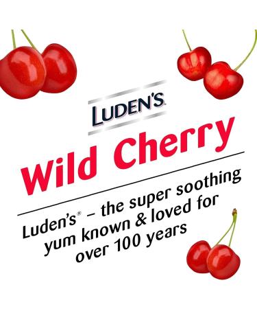 Luden's Throat Drops Wild Cherry 30 Drops (3 PACK) - Buy Online on GoSupps.com