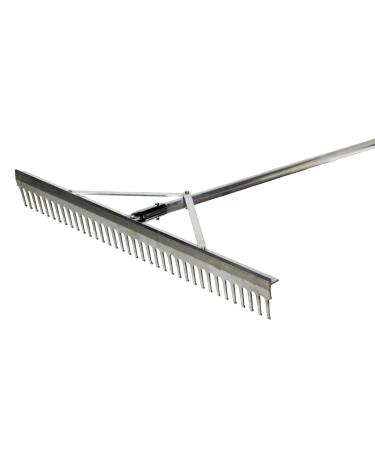 Trigon Sports Field/Aggregate Rake 48-Inch