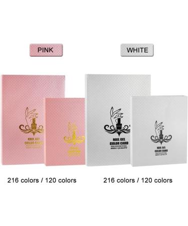 Nail Art Display Stand for UV Gel & Nail Polish 216/120 Colors Available Showcase Your Designs - Buy Online on GoSupps.com
