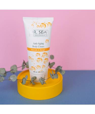 Dr. Sea Anti-Aging Body Cream Avocado and Revitalizing Mango 200ml - Buy Online on GoSupps.com
