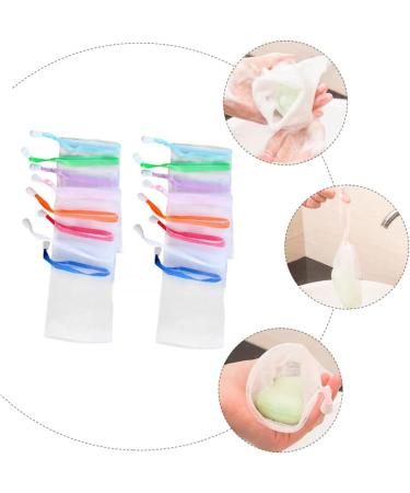 BIUDECO 20pcs Soap Foaming Net Double Layer Soap Bag Soap Foaming Bag Soap Saver Bags Exfoliating Soap Bag 15X9cm As Shown - Buy Online on GoSupps.com