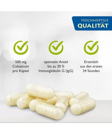  Amlawell Colostrum Vegetarian Capsules German Made Precious Ingredients 120 capsules per pack - Buy Online on GoSupps.com