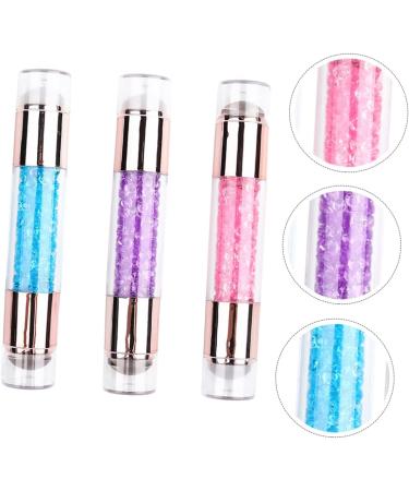 FOMIYES 3pcs Double Head Nail Template Nail Silicone Stamper Jelly Stamper for Nails Nail Jelly Stamper Manicure Supplies Rubber Nail Stamper Manicure Stamp Manicure Pen Nail Stamper Kit - Buy Online on GoSupps.com