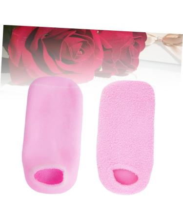 POPETPOP 1 Pair Gel Socks Cracked Foot Lotion Socks Moisture Socks Moisturizing Foot Cotton Oil Socks Dry Heel Oil Socks Cracked Heel Socks Gel Dry Feet Socks Miss Pink Spa Boots - Buy Online on GoSupps.com