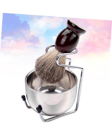 Buy Minkissy 9 StK Mustache & Beard Brush Set | Premium Facial & Hair Care for Men | Perfect Razor Brush for Grooming - Buy Online on GoSupps.com