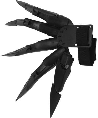 Halloween Articulating Fingers Decoration Flexible Articulating Finger Extensions Scary Cosplay Accessories Finger Extension Witch Ghost Gloves Claws Extender Wearable Skeleton Bone Claw Hand Mantis Claw Black Left Hand - Buy Online on GoSupps.com
