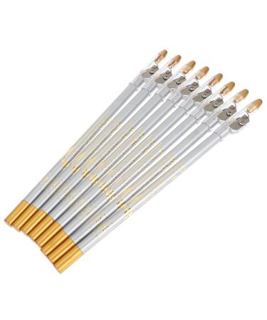 Beavorty 8pcs Girls Pencils Sharpener Eyebrow Strokes with Pencil Makeup -in- Women Tool Eyeliner Pen