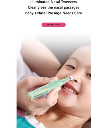 4-Piece Ear Wax Removal Tool with Lights - Safe and Comfortable - Stylish Storage Case - Magnifying Mirror - Green - Ideal for Children and Adults - Buy Online on GoSupps.com