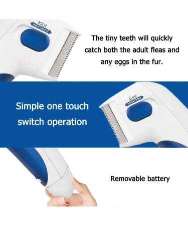 FEWB Pet Flea Comb Pet Grooming Comb Lice Cleaner Comb Grooming Removal Tools for Cat Dog Cleaning Brush Anti Flea Pet Supplies - Buy Online on GoSupps.com