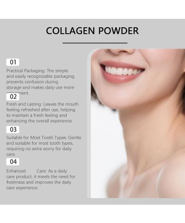 Velverdo Collag ne En Poudre Blanchissante Dents Collagum Blanchiment Dentaire Collagene Poudre Hydroxyapatite Collagum Teeth Whitening Blancheur Dent limination Profonde Des Taches - Buy Online on GoSupps.com