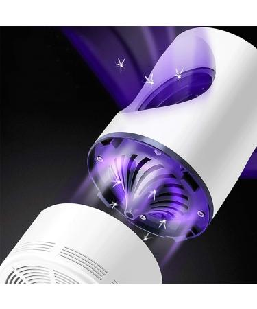 Aisheny Electric Mosquito Killer Light USB Powered Fly Catcher UV LED Light Trap Lamp with Suction Fan for Home Indoor Non-Toxic Photocatalyst Mosquito Lamp - Buy Online on GoSupps.com