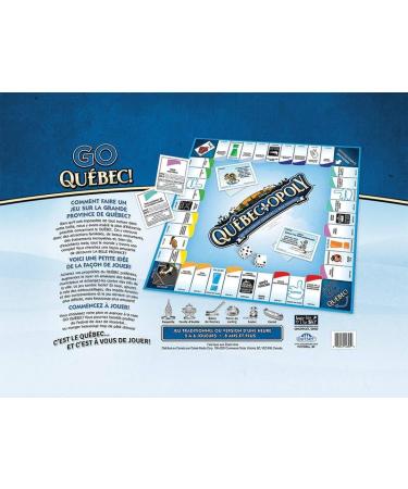 Quebec-Opoly - Un jeu amusant Celebrant La Belle Province! - for 2 to 6 Players Ages 8 and up - Buy Online on GoSupps.com