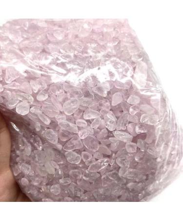 Natural Stones Natural Crystal 1000g 5-7mm Tumbled Rose Quartz Polished Stone Crystal Fragment Gravel Gift Power Stone Crystal Natural Stones ningxiao - Buy Online on GoSupps.com