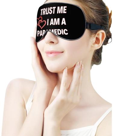 Paramedic Sleep Mask for Men and Women - Adjustable Eye Cover for Blocking Light During Travel or Nap - Buy Online on GoSupps.com