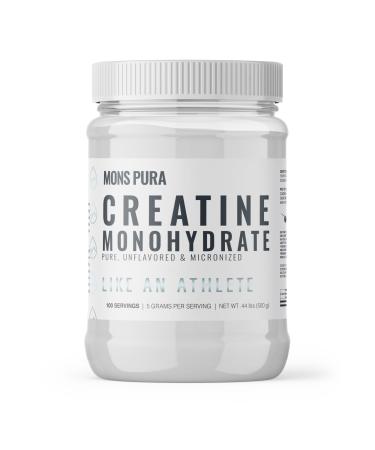 100% Pure Creatine Monohydrate Powder 500g | Micronized Unflavored | Muscle Growth Strength & Endurance | Ideal for Athletes Bodybuilders and Fitness Enthusiasts