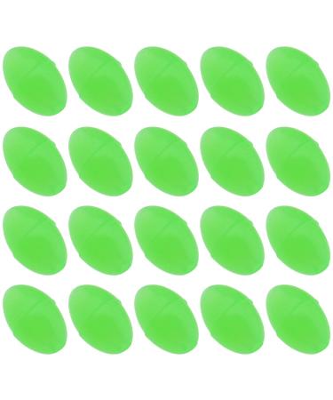 Create Idea 300 pieces Luminous Angel pearls Self -illuminating fishing beads Perlen round fishing beads bright round oval pearl fishing accessories for fishing cord Fishing equipment