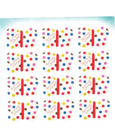 ABOOFAN 100pcs Lollipop Card Packaging Decoration Card Message for Lollipop Decorate Paper Card Manual - Buy Online on GoSupps.com