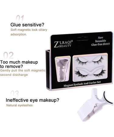 Magnetic Eyelashes with Applicator Reusable Magnetic Eyelashes Natural Look 2 Pairs of Magnetic Lashes Natural Magnetic Eyelashes without Eyeliner 5 Magnets False Eyelashes Magnetic Fox Fairy - Buy Online on GoSupps.com