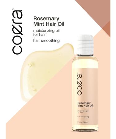 Rosemary Mint Hair Oil | 4 fl oz | Hydrating Moisturizing Paraben-Free | Ideal for All Hair Types - Buy Online on GoSupps.com