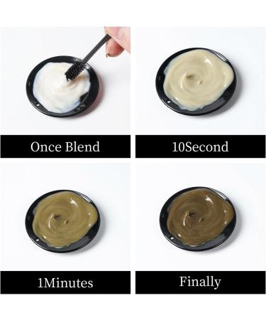 Eyebrow Tint Kit Black Hen-na Semi-Permanent Professional Brow Tint Kit Long-Lasting and Safe Results Eyebrow Dye DONG RHYME Multi-Purpose Eyelash Tint Kit Easy to Use at Home - Buy Online on GoSupps.com