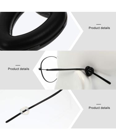 Faruta 12 Pairs Heart-Shaped Silicone Glasses Ear Hook Sleeves - Anti-Slip Comfort for Sunglasses & Reading Glasses (Black & White) - Buy Online on GoSupps.com