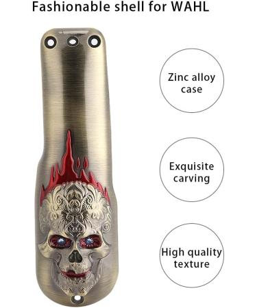 Hair Clipper Replacement Cover for WAHL Electric Hair Cutter Trimmer Shell (Skull Copper) | Fast International Shipping - Buy Online on GoSupps.com