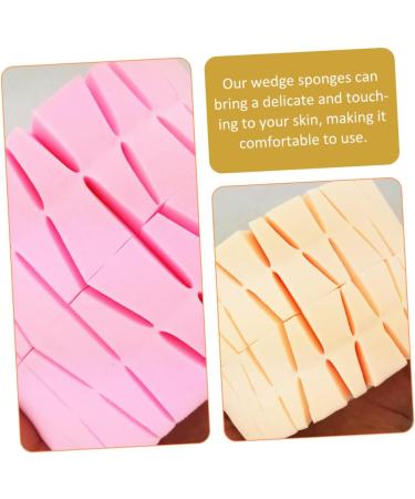 Healeved 3 Triangle Puff Makeup Powder Puff Foundation Sponge Makeup Puff Wedge -shaped Makeup Sponge Wedge Makeup Small Makeup Sponge Girl Makeup Sponge Loose Powder Puff - Buy Online on GoSupps.com
