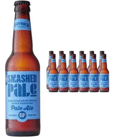 Smashed Apple Alcohol-Free Cider 330ml | Refreshing Non-Alcoholic Sparkling Cider | Bottles of Bursting apple cider - Perfect for Enjoying with Friends and Family| 12x330ml - Buy Online on GoSupps.com