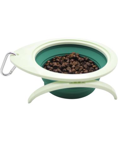 Bepetmia Foldable Dog & Cat Bowl - 600ml Silicone Travel Bowl with Stand | Portable Extra Thick Ideal for Pets on the Go - Buy Online on GoSupps.com