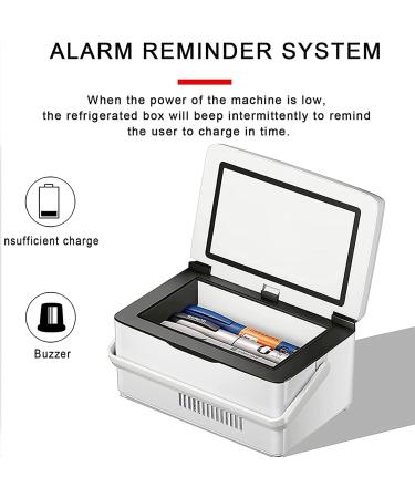 Insulin Travel Cooler Mini Cold Boxes Portable for Insulin Pens and Other Diabetic Supplies Insulin Travel Case 8-10h Long Standby Time Travel TouchLargeCapacity-DualBatteries - Buy Online on GoSupps.com