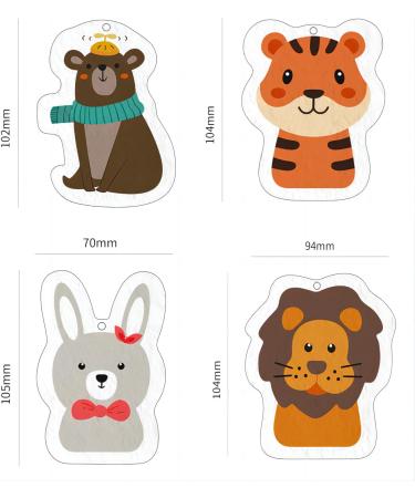 4Pcs Dish Cleaning Sponges Non-Scratch Compress Cleaning Scrub Sponges Cute Animals Scrubbing Dish Sponge Ideal for Washing Kitchen Dishes Bathroom &More - Buy Online on GoSupps.com