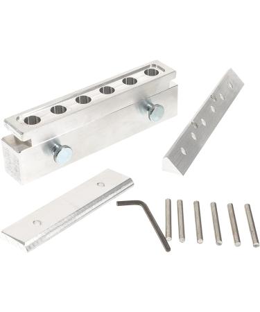  FRCOLOR FRCOLOR DIY 1 Set Lipstick Mould 6 Holes Empty Lipstick Tubes Silicone Lip Mold Lip Gloss Lip Pencil Making Kit Aluminium Alloy - Buy Online on GoSupps.com