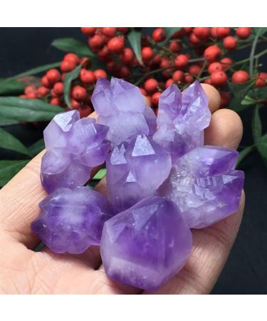 100g Natural Beautiful Large Grain Amethyst Quartz Crystal Specimen s - Buy Online on GoSupps.com