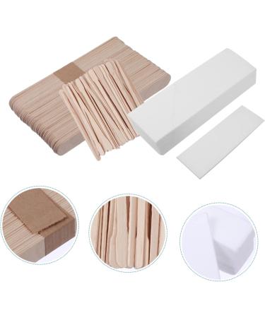WOONEKY 400pi ces Kit De De Cire Et B tons Applicateurs Pour pilation De D pilation Pour Et Visage De Cire Blanches Et B tons - Buy Online on GoSupps.com