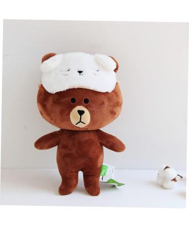 jojofuny Sleep Blindfold 1pc Sleeping Eye Mask Eye Patch Plush Eye Mask Cartoon White Dog Sleep Eye Cover - Buy Online on GoSupps.com