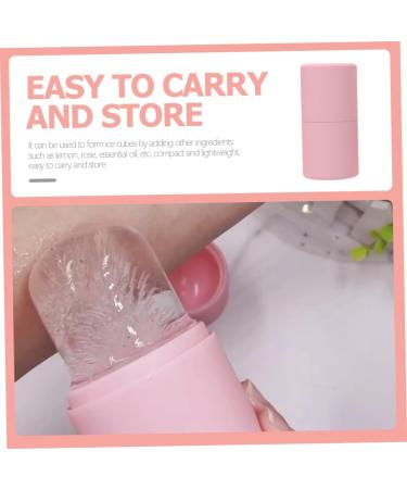 DOITOOL Silicone Ice Face Roller Face Rolling Facial Ice to Tighten Facial Rollers Molde De Para Resina Plantar Roller Silcone The Face Silica Gel Pink Ice Tray - Buy Online on GoSupps.com