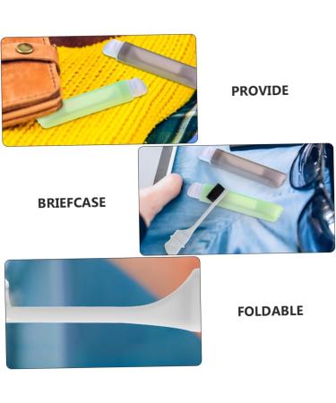 Soesfoufu 8th Foldable Toothbrush Set - Compact Travel Oral Hygiene with Soft Bristles & Toothpaste - Perfect Gift for Dental Care - Buy Online on GoSupps.com