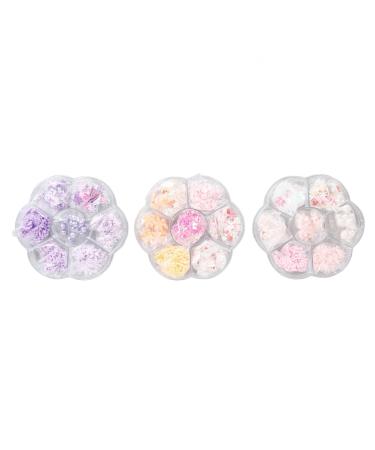 Niiyen Christmas Nail Art Slices Christmas Polymer Clay Nail Slices Christmas Nail Art Sequins Polymer Clay Nail for DIY Decoration