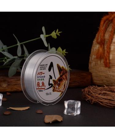 Clear Fishing Line  110 Yard Nylon Fishing Wire String  Clear Beading String for Hanging Decorations DIY String Cord - Buy Online on GoSupps.com