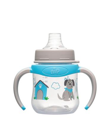 Nip Drinking Bottle for Boys - 150ml with Soft Silicone Spout 6 Months+ | International Shipping - Buy Online on GoSupps.com