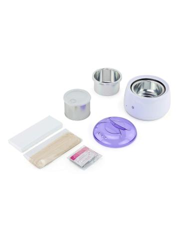 Exuby Wax Warmer Kit for Hair Removal - Includes 1lb Honey Hard Wax, 50 Strips, 10 Sticks & Remover Wipes - ATC, Hard Wax Superior to Wax Beans - Buy Online on GoSupps.com