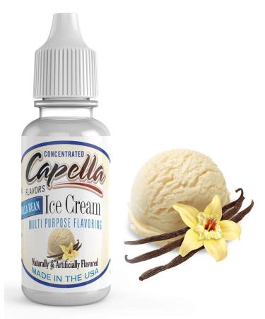 Capella Flavor Drops Vanilla Bean Ice Cream Concentrate 13ml