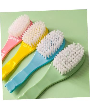 DOITOOL 20 Pcs Small Hair Brush Scalp Shampoo Brush | Professional Baby Brush Set for Newborns | Infant Comb for Gentle Massage | Assorted Colors | Household Newborn Brush 13.5x3.9cm - Buy Online on GoSupps.com